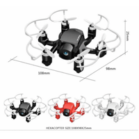 Micro Drone Poket Hexa-Copter w/ Camera Mode1/ Mode2