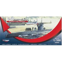 Mirage 350502 1/350 U-511 (Ixc Turn I + Wgr.42) German U-Boot Plastic Model Kit