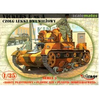 Mirage 35303 1/35 Vickers E Mk.A / Twin Turret / Plastic Model Kit