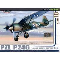 Mirage 48108 1/48 PZL P.24G Greece 1940/1941 With Resin & Photoetched Parts Plastic Model Kit