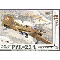 Mirage 1/48 PZL - 23 A KARAS (early version ) Plastic Model Kit 481303