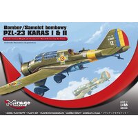 Mirage 1/48 PZL-23 KARAS I & II, ROYAL ROMANIAN FORCE Plastic Model Kit 481304