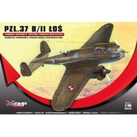 Mirage 1/48 PZL.37 B / II LOS BOMBER Plastic Model Kit 481310
