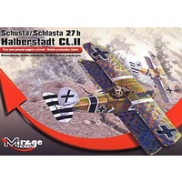 Mirage 1/48 Schusta/Schlasta 27b HALBERSTADT CL.II + LOZENGE SET Plastic Model Kit 481401