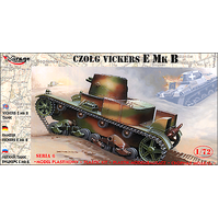 Mirage 1/72 TANK VICKERS E MK.B / SINGLE TURRET / Plastic Model Kit 72604