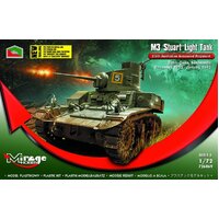 Mirage 1/72 M3 STUART Light Tank 2/6th Australian Armoured Regiment Plastic Model Kit