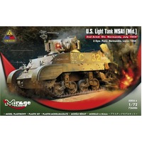 Mirage 1/72 U.S. Light Tank M5A1 (Mid.) '2nd Armoured Division Normandy, July 1944' 726086