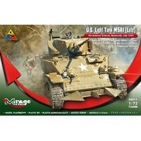 Mirage 1/72 U.S. Light Tank M5A1 (Late) 4th Armd. Div. Normandy, July 1944 (Operation Cobra) 726088
