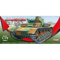 Mirage 728053 1/72 German Tank Pz.Kpfw. Iv Ausf. C Normandy 1944 Plastic Model Kit