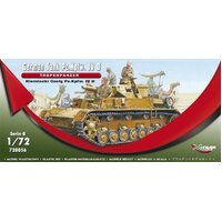 Mirage 728056 1/72 German Tank Pz.Kpfw. Iv Ausf. D 'Tropenpanzer' Plastic Model Kit
