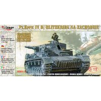 Mirage 1/72 German Tank Pz.Kpfw. IV Ausf. D 'BLITZKRIEG in the WEST' Plastic Model Kit 72854
