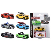 Majorette 1/64 Porsche Deluxe Cars (6 Assorted Designs) H/S