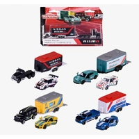 Majorette Race Trailers w/ Race Car (4 Assorted) - SOLD SEPARATELY