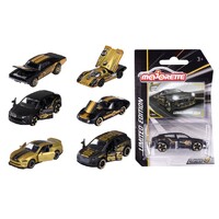 Majorette Limited Edition 9 (6 Assorted) Gold Trim Cars