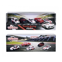 Majorette Toyota Racing 5pcs Gift Pack Diecast Model Car Set