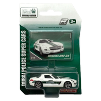 Majorette Dubai Police Mercedes Sls Diecast Model Car