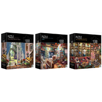 Assorted 1000pc Huntingtons Green