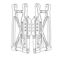 MJX Rear Lower Swing Arm