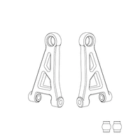 MJX Front Upper Suspension Arms (Including Ball Head) [14210]