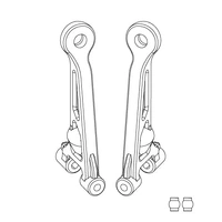 MJX Rear Upper Control Arm