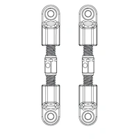 MJX Steering Linkage (2pcs) [16431]