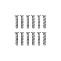 MJX Countersunk Flat Head Screws (12pcs) [M26125]