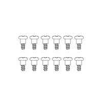 MJX Step Flat Screws (12pcs) [M26364]