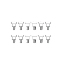 MJX Step Flat Screws (12pcs) [M26364]