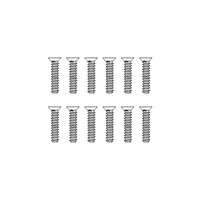 MJX Countersunk Flat Head Screws (12pcs) [M26945]