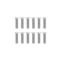 MJX Countersunk Flat Head Screws (12pcs) [M26945]