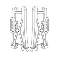MJX Rear Lower A-Arm