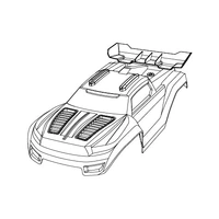 MJX Body Shell Assembly