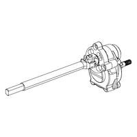 MJX Left Rear Portal Axle Assembly [H8H]