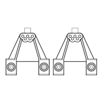 MJX Rear Shock Tower