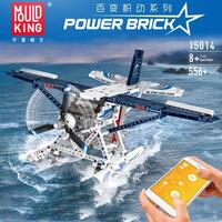 Mould King 15014 RC Amphibious Monoprop Plane