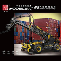 Mould King 19009 Pneumatic Telescopic Forklift