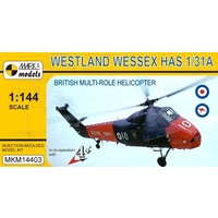 Mark I Models 1/144 Westland Wessex HAS.1/HAS.31A (Royal Navy, A&AEE, Royal Australian Navy) Plastic Model Kit