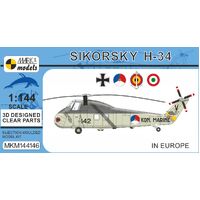 Mark I Models 1/144 Sikorsky H-34 'In Europe' Plastic Model Kit