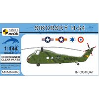 Mark I Models 1/144 Sikorsky H-34 'In Combat' Plastic Model Kit