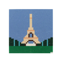 Microbrik Eiffel Tower