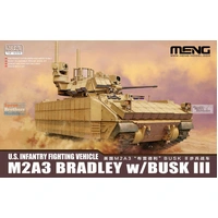 Meng 1/72 M2A3 Bradley w/ BUSK III Plastic Model Kit