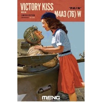 Meng 1/35 Victory Kiss M4A3 (76) W Limited Edition Plastic Model Kit