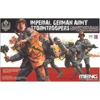 Meng 1/35 Imperial German Army Stormtroopers Plastic Model Kit
