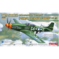 Meng 1/48 North American P-51D/K "8th Air Force" Plastic Model Kit