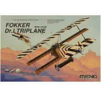 Meng 1/24 Fokker Dr.I Triplane Plastic Model Kit