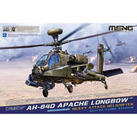 Meng 1/35 Boeing AH-64D Apache Longbow Heavy Attack Helicopter Plastic Model Kit