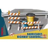Meng 1/35 Barricades & Highway Guardrail Plastic Model Kit