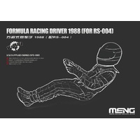Meng 1/12 Formula Racing Driver 1988 (For RS-004) Resin Model Kit