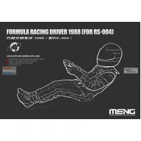 Meng 1/12 Formula Racing Driver 1988 (For RS-004) Resin Model Kit