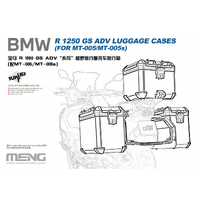Meng 1/9 BMW R1250 GS ADV Luggage Cases Plastic Model Kit